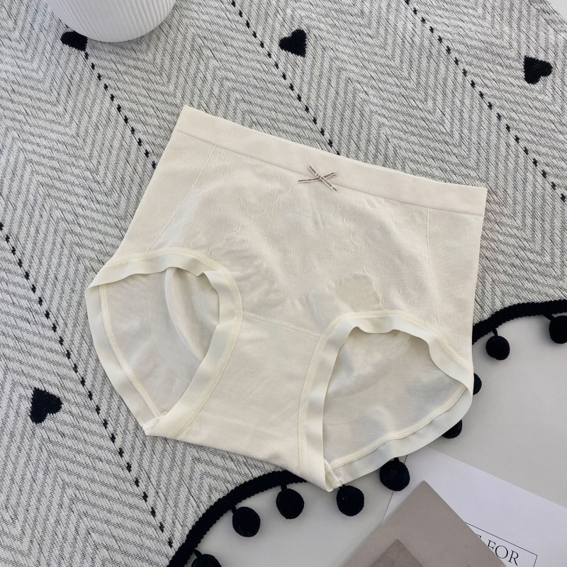Lenjerie intimă pentru femei, talie medie, fără cusături pe lateral, culori proaspete, plăcută la atingere, respirabilă, antibacteriană, slip triunghiular
