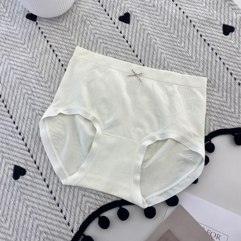 Lenjerie intimă pentru femei, talie medie, fără cusături pe lateral, culori proaspete, plăcută la atingere, respirabilă, antibacteriană, slip triunghiular