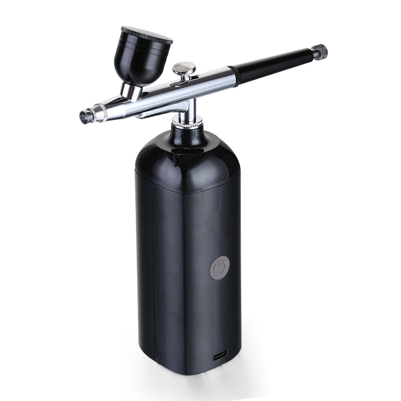 Mini manikűr airbrush pigmenttel – pneumatikus permetezés, tortadíszítés és színező airbrush toll