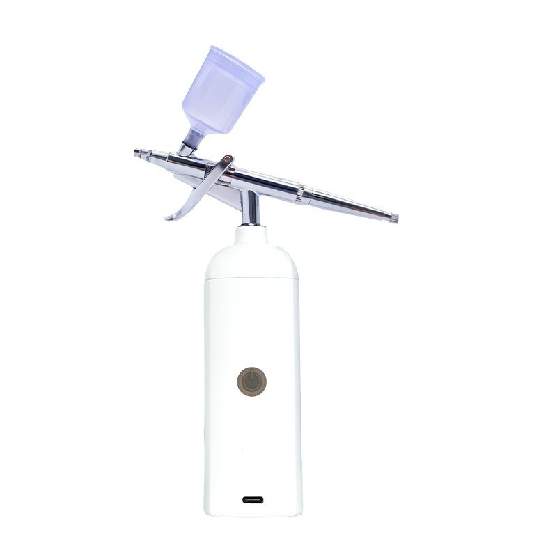 Mini manikűr airbrush pigmenttel – pneumatikus permetezés, tortadíszítés és színező airbrush toll