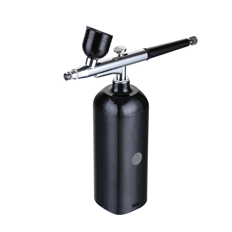 Mini manikűr airbrush pigmenttel – pneumatikus permetezés, tortadíszítés és színező airbrush toll
