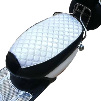 Husă din piele pentru șa de scuter/motocicletă electrică, impermeabilă, protecție UV, izolație termică, universală pentru toate anotimpurile, masaj, respirabilă