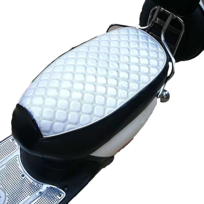 Husă din piele pentru șa de scuter/motocicletă electrică, impermeabilă, protecție UV, izolație termică, universală pentru toate anotimpurile, masaj, respirabilă