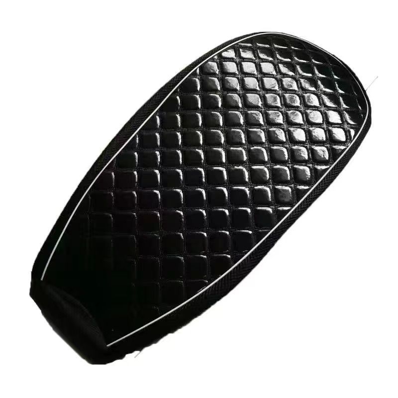 Husă din piele pentru șa de scuter/motocicletă electrică, impermeabilă, protecție UV, izolație termică, universală pentru toate anotimpurile, masaj, respirabilă