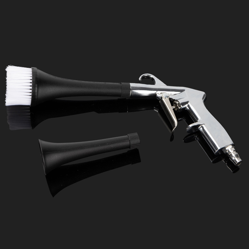 Pistol pneumatic pentru curățare interioară cu cap de perie, presiune înaltă