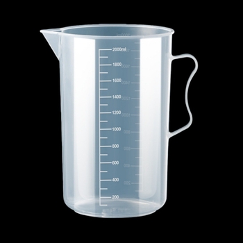 Ceașă de măsurat din plastic alimentar, cu scară, capacitate mare, pentru magazine de ceai cu lapte