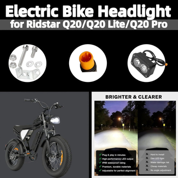 Proiector de 3 inch pentru biciclete electrice de munte și vehicule off-road ridstarq20 — lampă de lucru cu intensitate mare