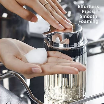 Dispenser de spumă de lux pentru săpun de mână, gel de curățare facial, gel de duș și șampon
