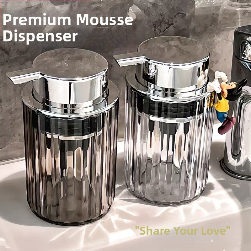 Dispenser de spumă de lux pentru săpun de mână, gel de curățare facial, gel de duș și șampon