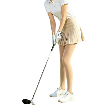 Șosete pantyhose de golf pentru exterior cu protecție solară UPF 50+, subțiri pentru vară, netezesc pielea, fără cusături