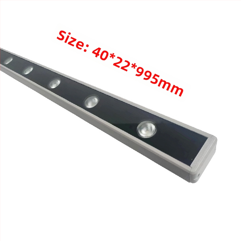 Proiector exterior impermeabil pentru fațadă, LED wall washer, 18–24W, bandă de contur de 72W pentru fațadă