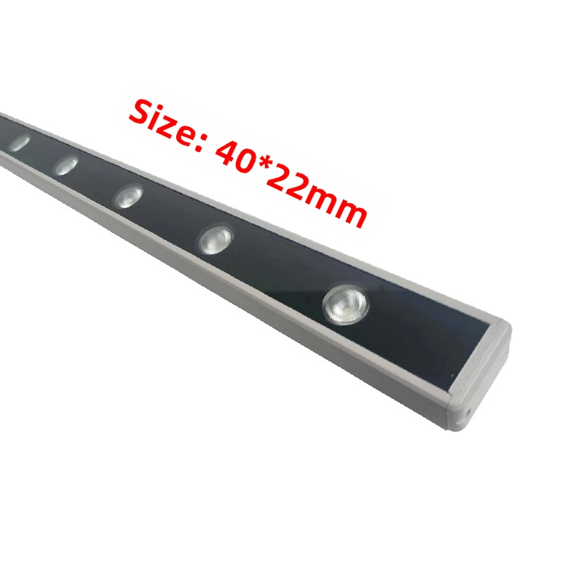 Proiector exterior impermeabil pentru fațadă, LED wall washer, 18–24W, bandă de contur de 72W pentru fațadă