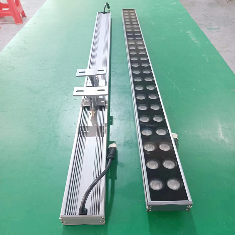 Proiector exterior impermeabil pentru fațadă, LED wall washer, 18–24W, bandă de contur de 72W pentru fațadă