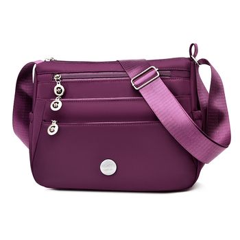 Geantă crossbody pentru femei din Oxford, mărime medie, mare capacitate