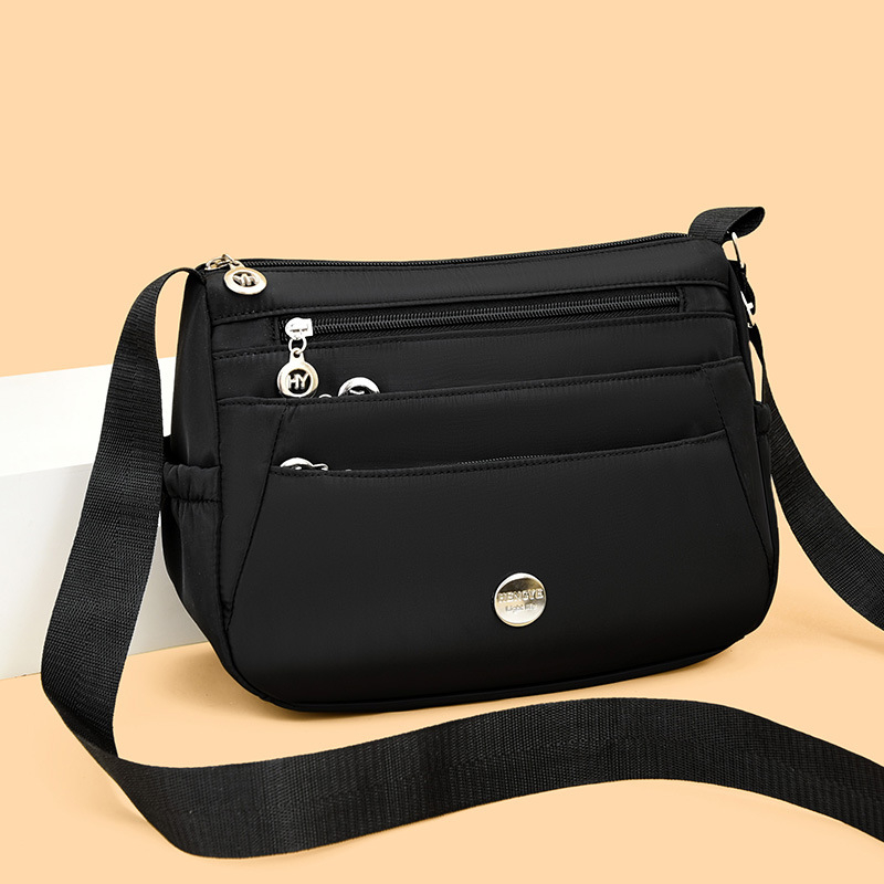 Geantă crossbody pentru femei din Oxford, mărime medie, mare capacitate