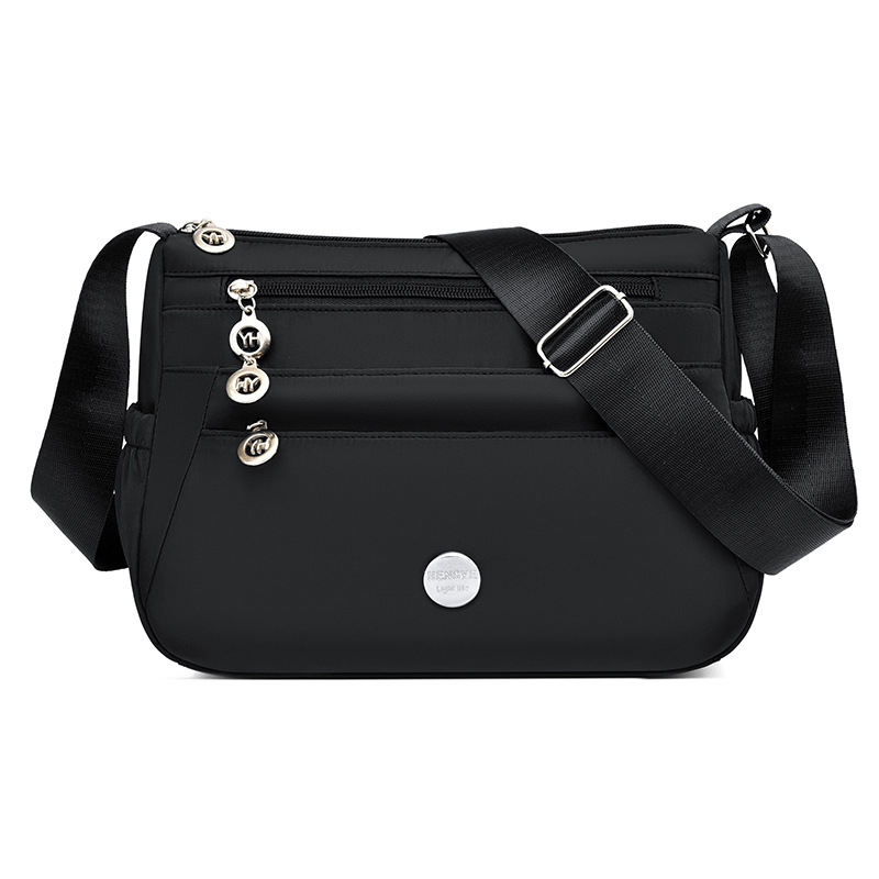 Geantă crossbody pentru femei din Oxford, mărime medie, mare capacitate