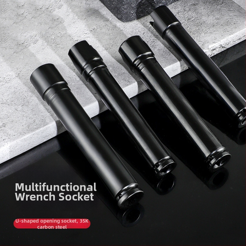 Set extensii 200 mm, îngroșate, pentru chei electrice și pneumatice, cu priză hexagonală deschisă