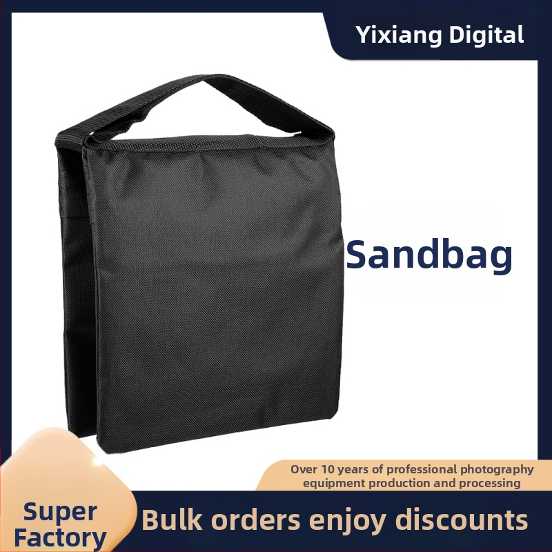 Sac de nisip pentru fotografie – greutate mare pentru suporturi de iluminat și fundal, material Oxford, utilizare în exterior, dungi multicolore