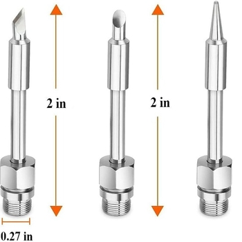 Vârf de lipit fără plumb, încărcare wireless, 8W/15W, interfață 510