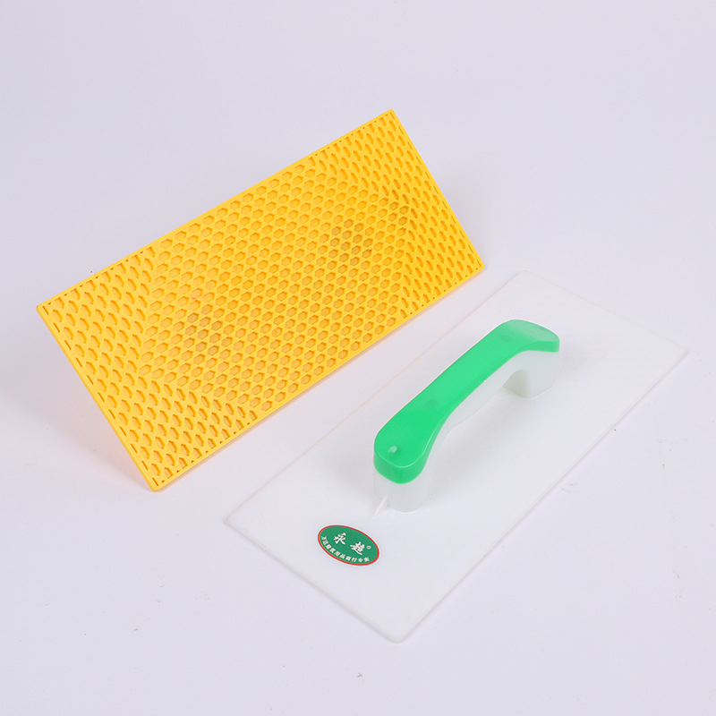 Spatulă temperată pentru plăci de ipsos din oțel-plastic, răzuitor de glet și unealtă de nivelare pentru șantier