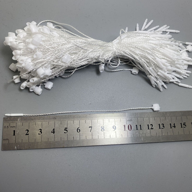 Lanyard pentru etichete cu susan, cataramă în formă de butoi, stil japonez, șnur cusut manual, pachet de 1000