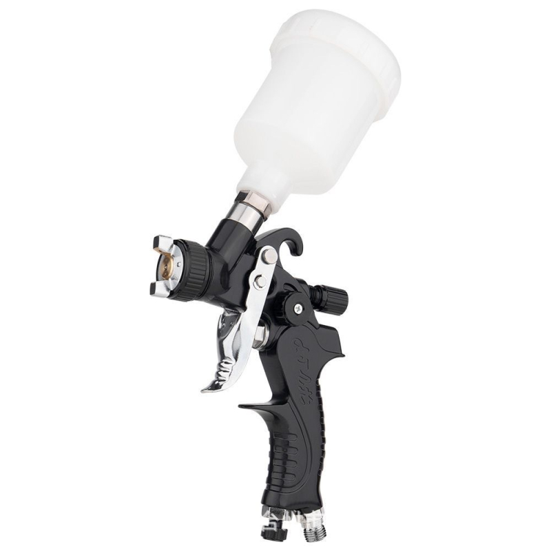 Pistol pneumatic de reparații, tip gravitațional, calibru mic, ceață fină, pentru haine din piele, articole din piele și vopsea auto