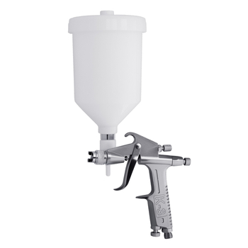 Pistol pneumatic pentru reparații F2, duză plată 0,5 mm, acoperire pentru piele și colorare cu pigmenți – K3