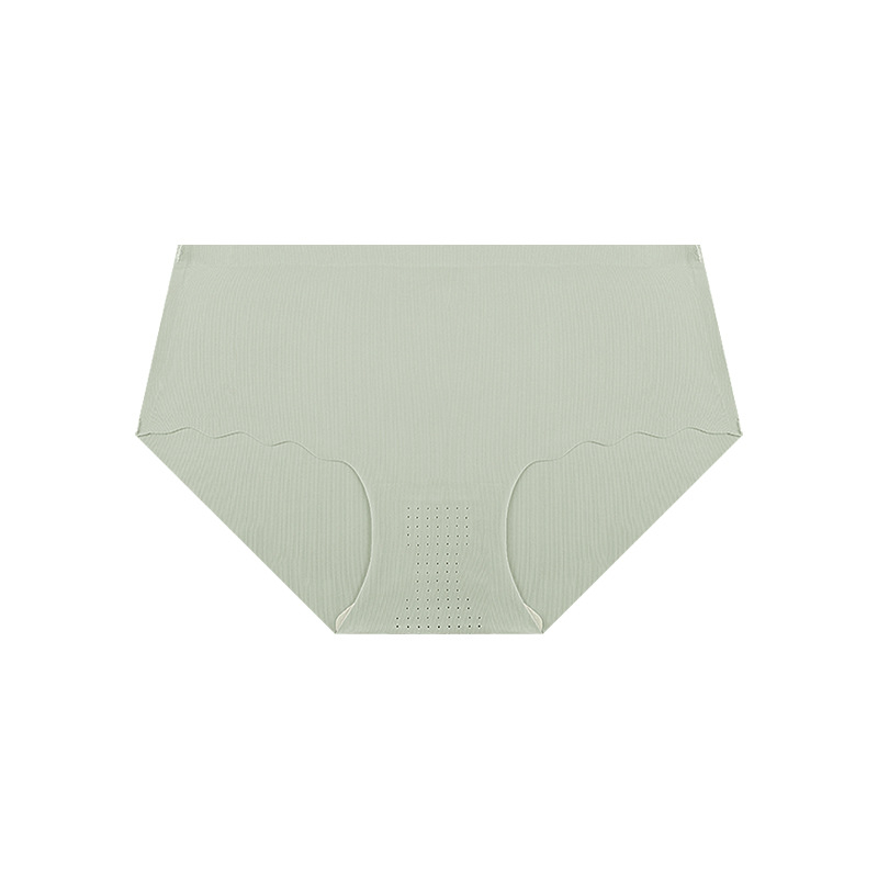 Chiloți damă ultra-subțiri, uscare rapidă, respirabili, din ice silk, căptușeală modală, talie medie, culoare solidă