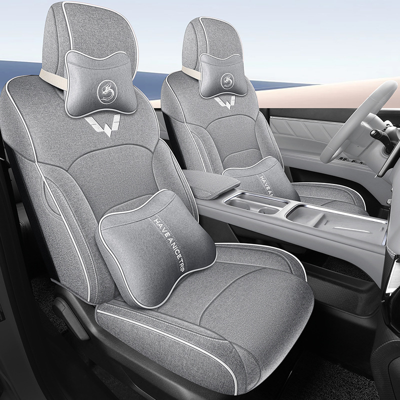 730/560 Set covor scaune auto – specific pentru modele, pentru vehicule cu 5 sau 7 locuri, acoperire completă, țesătură respirabilă