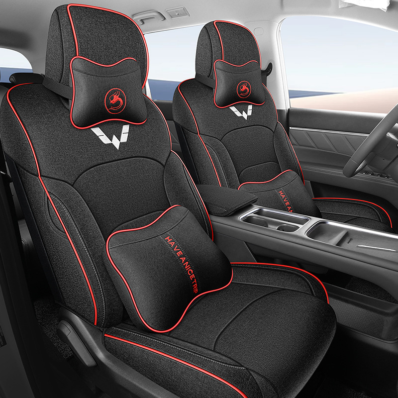 730/560 Set covor scaune auto – specific pentru modele, pentru vehicule cu 5 sau 7 locuri, acoperire completă, țesătură respirabilă