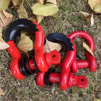 Ковано Bow Shackle за теглене и спасяване, U‑образен пръстен