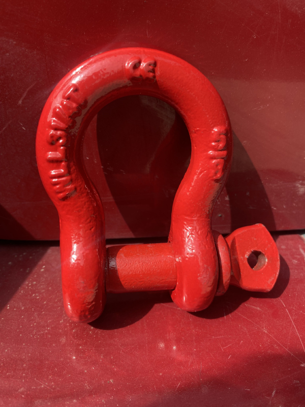 Ковано Bow Shackle за теглене и спасяване, U‑образен пръстен