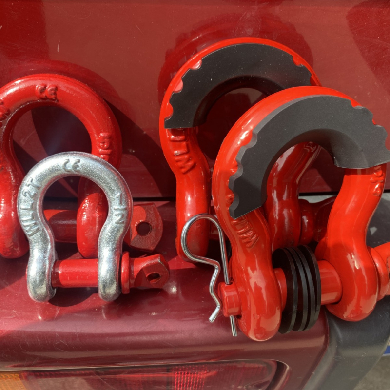 Ковано Bow Shackle за теглене и спасяване, U‑образен пръстен
