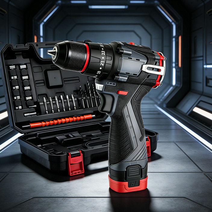 16.8V безчетков мощен акумулаторен винтоверт и бормашина за домашна употреба, ръчен инструмент