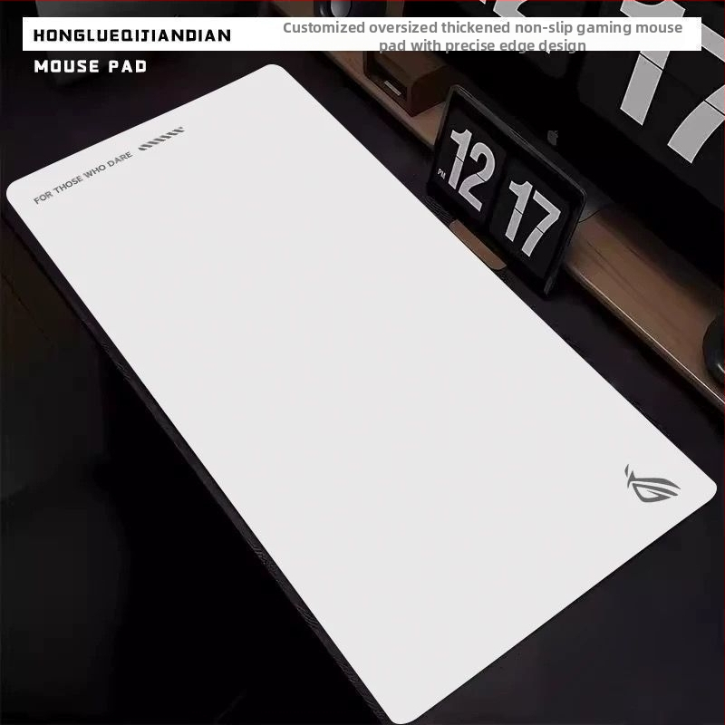 Nová minimalistická jednofarebná podložka pod myš, extra veľká podložka pod stôl, herná podložka pod klávesnicu