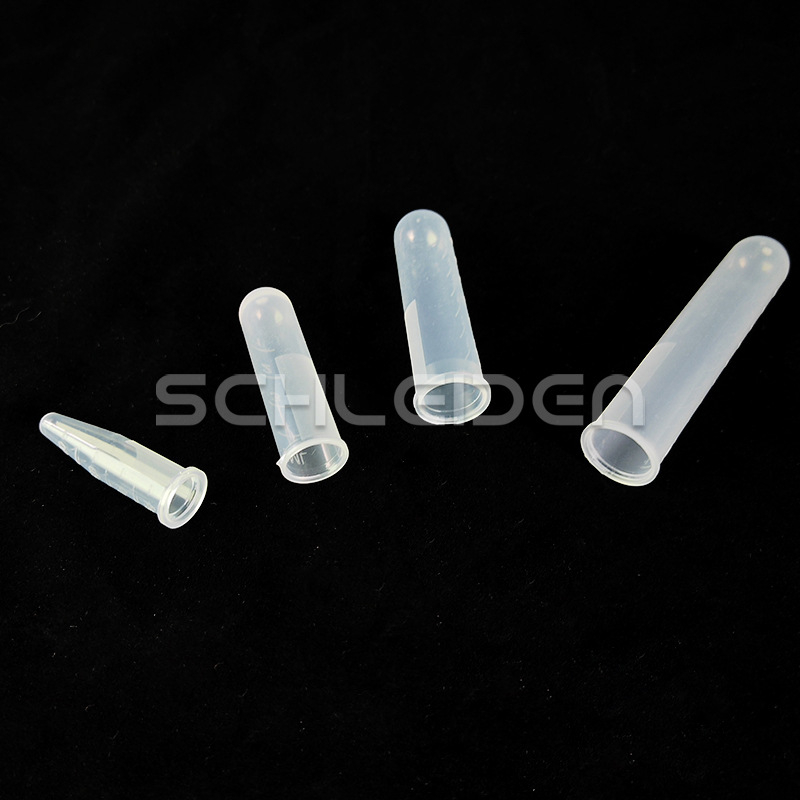 Центрифужни тръби без капачка, 1,5–10 ml, конусовидно или кръгло дъно.