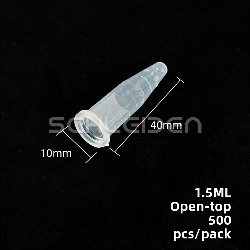 Центрифужни тръби без капачка, 1,5–10 ml, конусовидно или кръгло дъно.