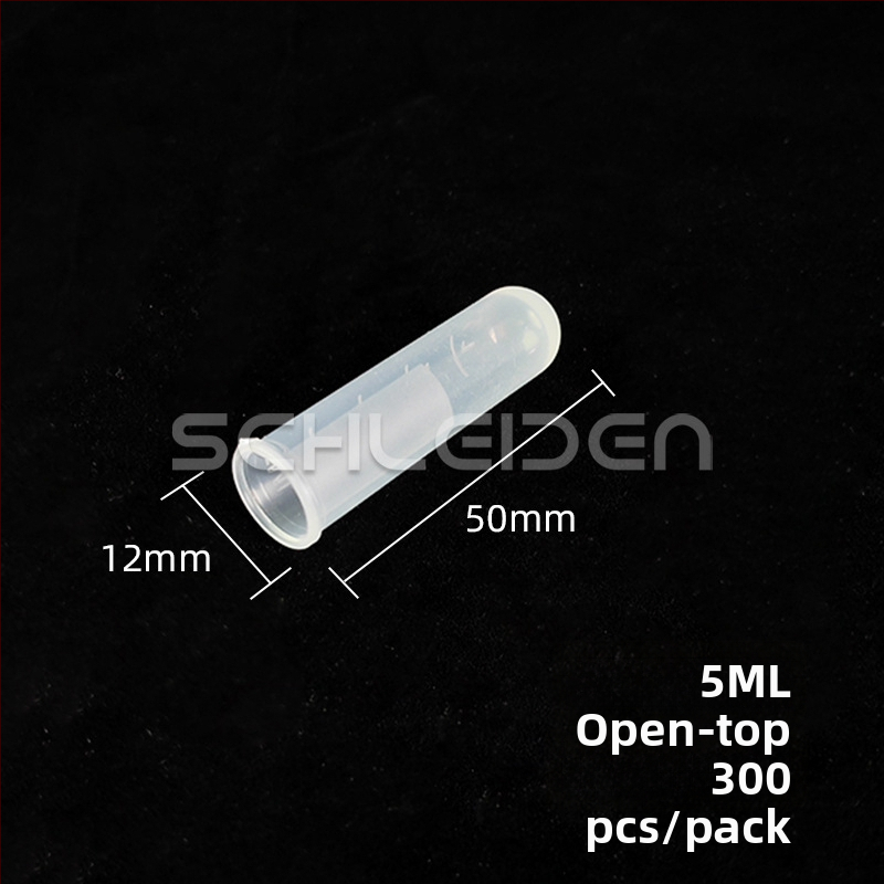 Центрифужни тръби без капачка, 1,5–10 ml, конусовидно или кръгло дъно.