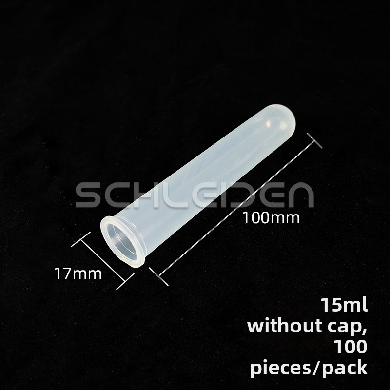 Центрифужни тръби без капачка, 1,5–10 ml, конусовидно или кръгло дъно.