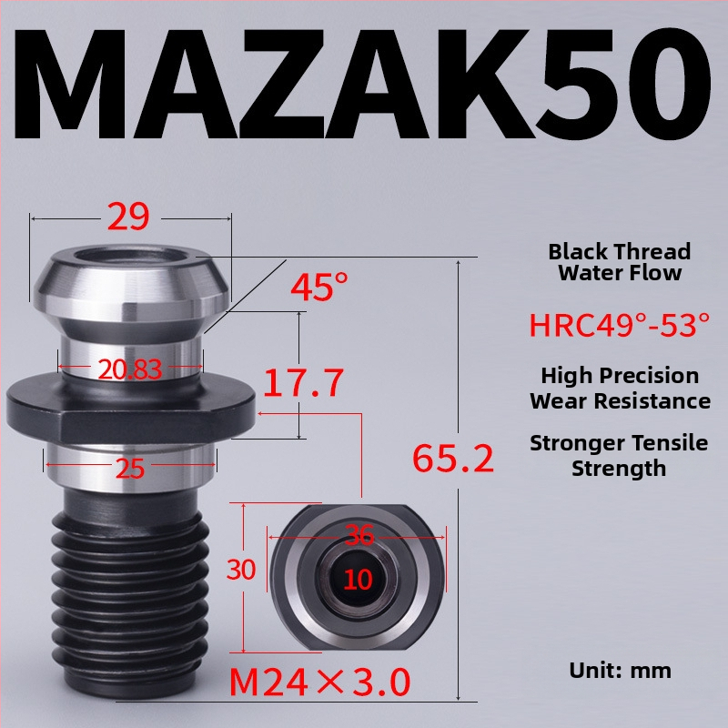 Mazak BT40/BT50 CNC държач за инструмент, серия Mitsui, презохлаждане, висока прецизност