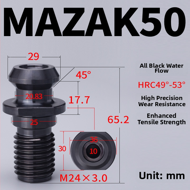 Mazak BT40/BT50 CNC държач за инструмент, серия Mitsui, презохлаждане, висока прецизност