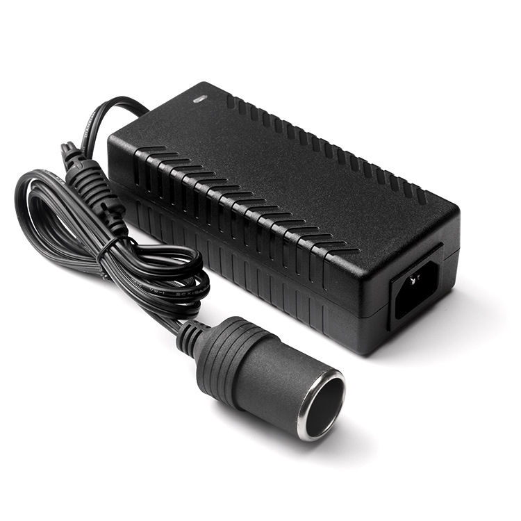 Конвертор 220V към 12V за запалката на автомобил, подходящ за автомобилна прахосмукачка и автомобилен хладилник.