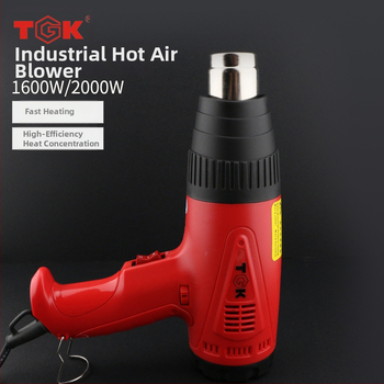 TGK-8716/8716E Горещ въздушен пистолет 1600W/2000W, цифров дисплей, регулируема температура, за ламиниране на филми