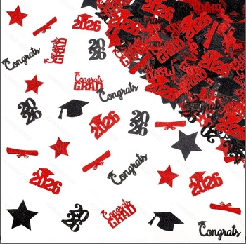 Confetti de absolvire pentru decorarea șepcii de absolvire – confeti colorate You Did It