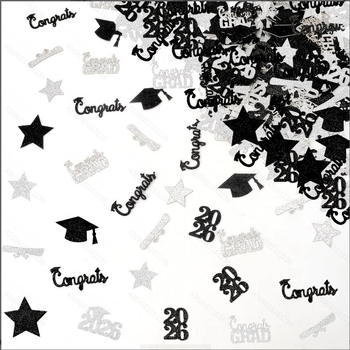 Confetti de absolvire pentru decorarea șepcii de absolvire – confeti colorate You Did It