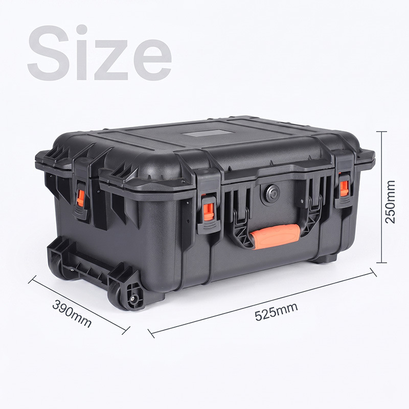 Cutie de unelte din plastic, antișoc, pentru echipamente de aviație și instrumente de precizie