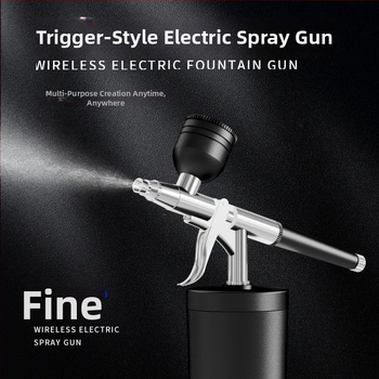 Pistol electric multifuncțional cu declanșator pentru vopsire cu acrilic și manichiură