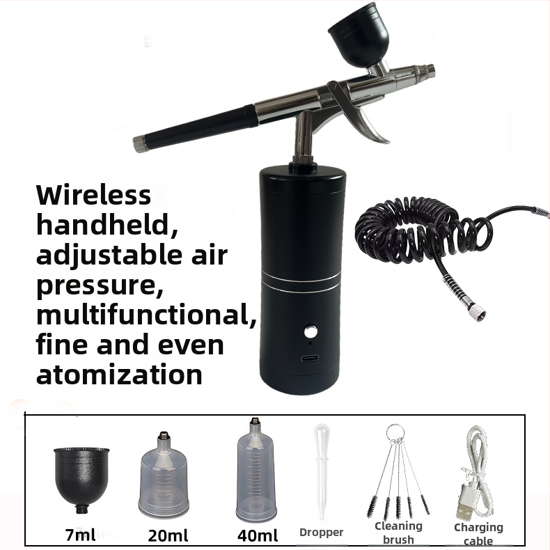 Pistol electric multifuncțional cu declanșator pentru vopsire cu acrilic și manichiură