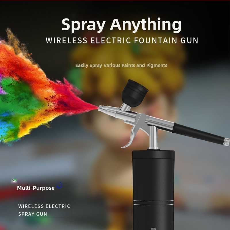 Pistol electric multifuncțional cu declanșator pentru vopsire cu acrilic și manichiură