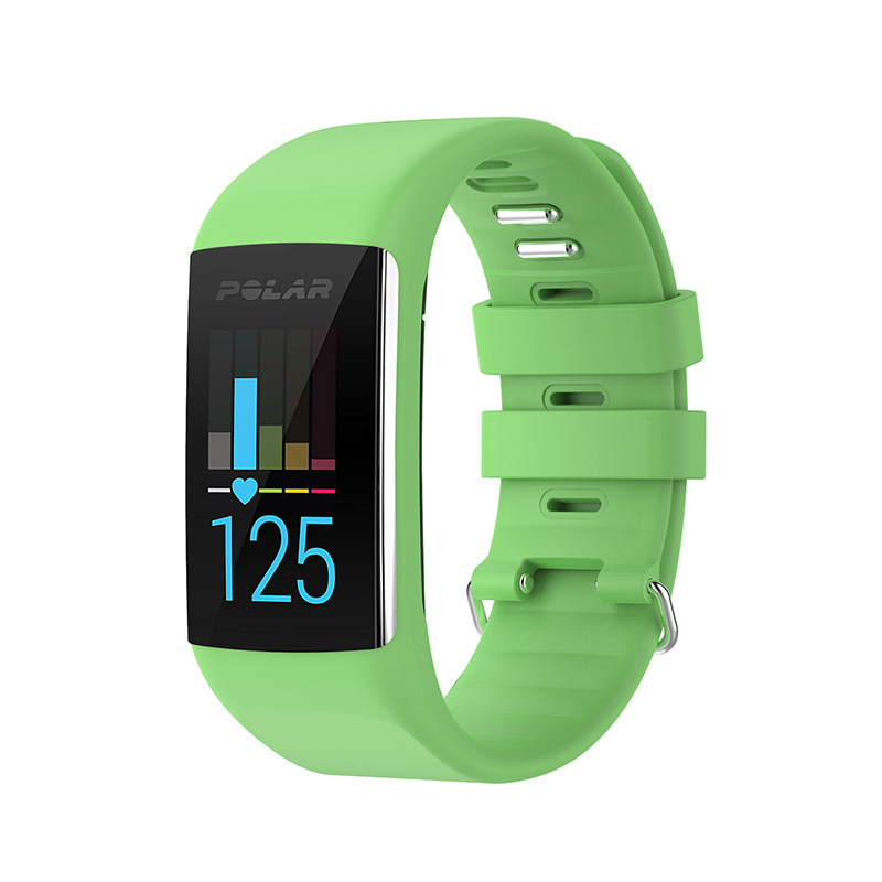 Brățară din silicon de înlocuire pentru ceas sport POLAR A360/A370, negru, lățime 21 mm